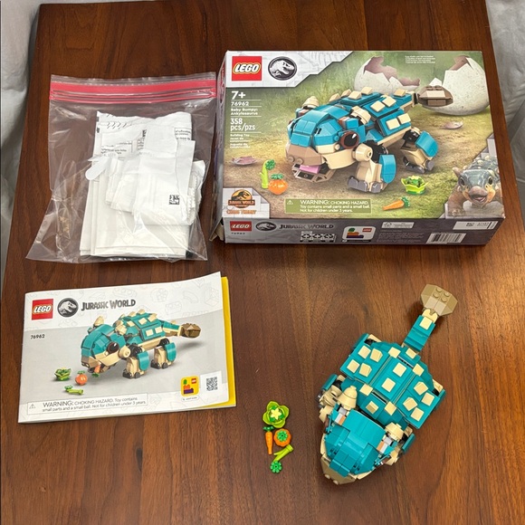 Lego Set Baby Bumpy: Ankylosaurus - Picture 11 of 14